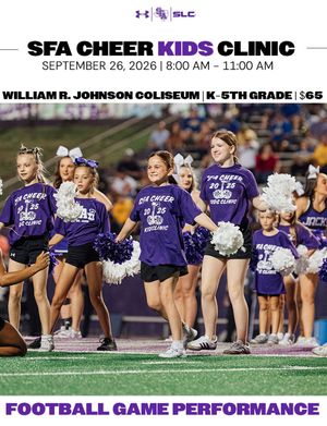 Image post by @sfa_cheer_ on Instagram