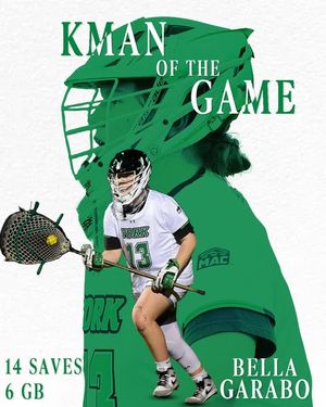 Image post by @ycpwlacrosse on Instagram