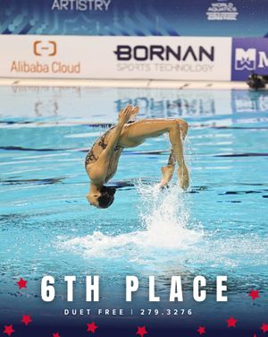 Image post by @usaartisticswimming on Instagram