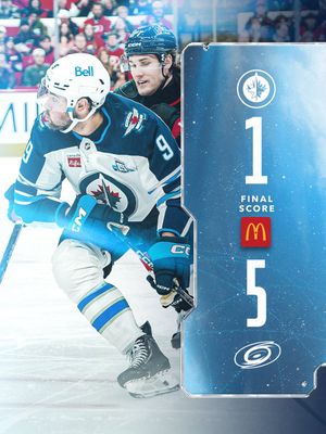 Image post by @NHLJets on Twitter