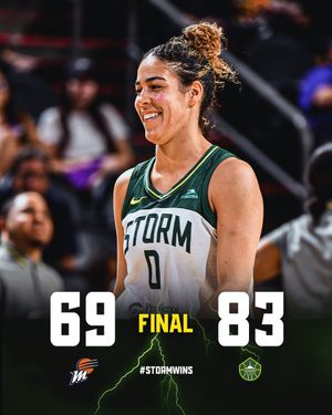 Image post by @seattlestorm on Twitter