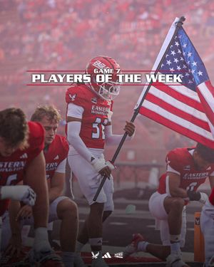 Image post by @ewu_football on Instagram