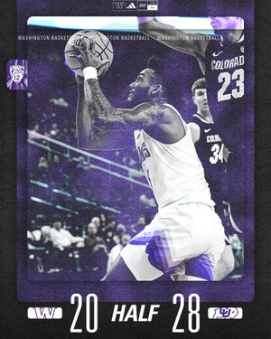 Image post by @UW_MBB on Twitter