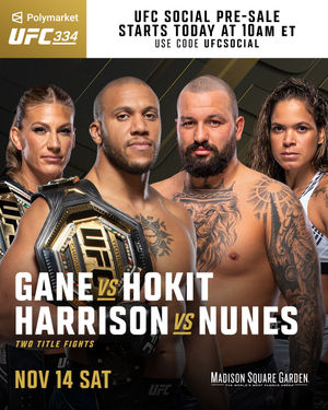 Image post by @ufc on Instagram
