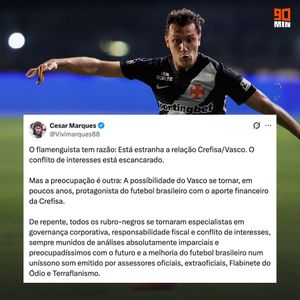 Image post by @90minbrasil on Instagram