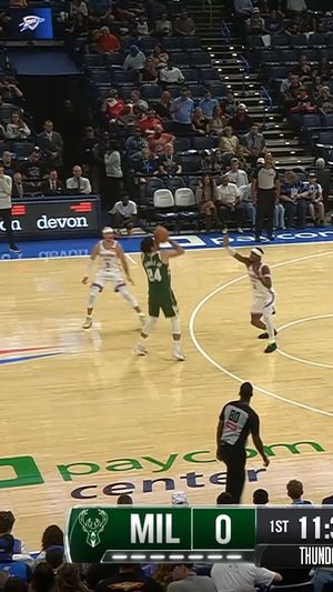 Video post by @milwaukeebucks on Facebook