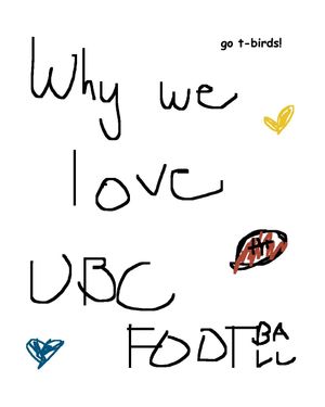 Image post by @officialubcfootball on Instagram