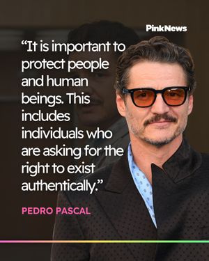 Image post by @pinknews on Instagram