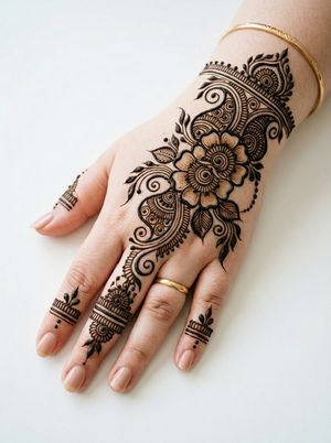 Image post by @mehndi_design4u on Instagram
