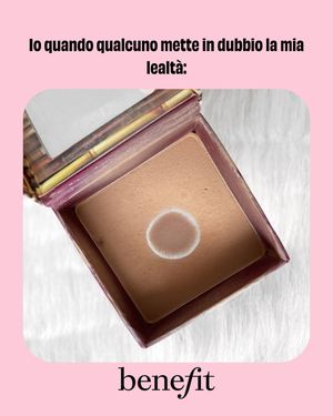 Image post by @benefitcosmeticsitaly on Instagram