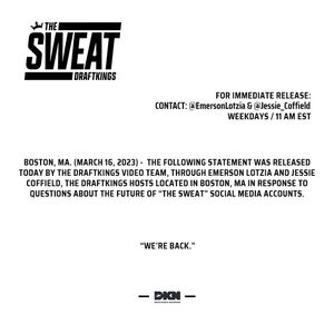 Image post by @TheSweatDK on Twitter