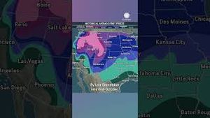 Video post by @accuweather on YouTube