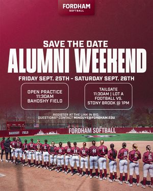 Image post by @fordham_softball on Instagram