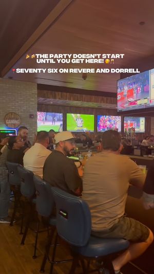 Video post by @Seventy Six Taverns on Facebook