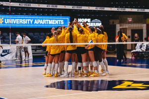 Image post by @wvuvolleyball on Instagram
