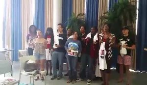 Video post by @FAUAthletics on Facebook