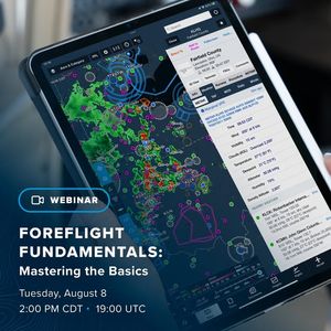 Image post by @foreflight on Facebook
