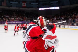 Image post by @CheckersHockey on Twitter