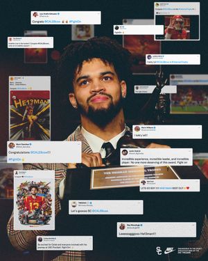 Image post by @USC_Athletics on Twitter