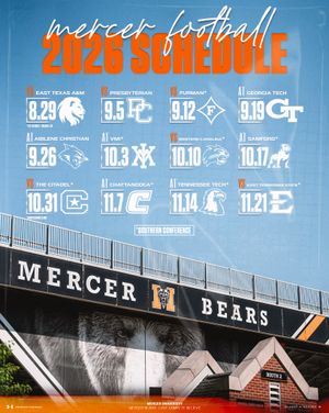 Image post by @mercerfootball on Instagram