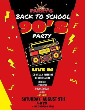 Image post by @parryspizzakingwood on Facebook