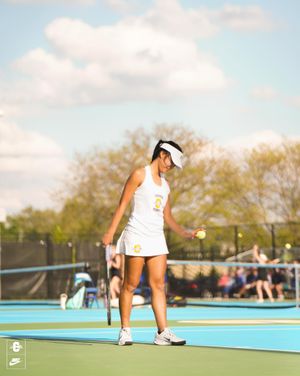 Image post by @carmelhsgirlstennis on Instagram