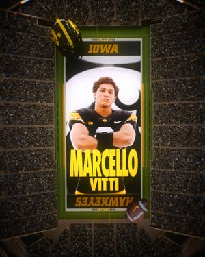 Image post by @hawkeyefootball on Instagram