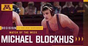 Image post by @gopherwrestling on Instagram
