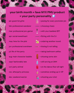 Image post by @nyxcosmetics on Instagram
