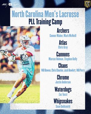 Image post by @UNCMensLacrosse on Twitter
