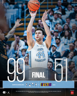 Image post by @unc_basketball on Instagram