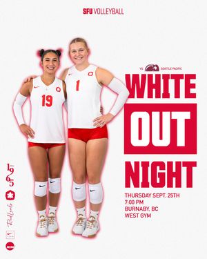 Image post by @sfu_volleyball on Instagram