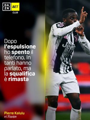 Image post by @dazn_it on Instagram