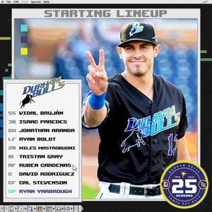 Image post by @DurhamBulls on Twitter