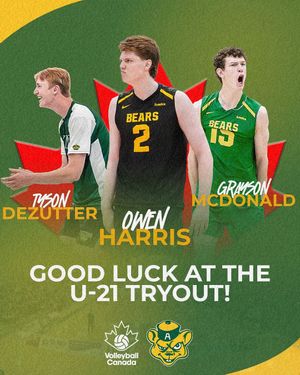 Image post by @goldenbearsvolleyball on Instagram