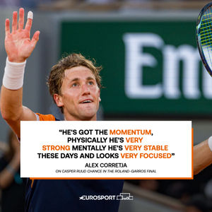 Image post by @eurosport on Twitter/X