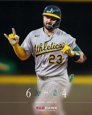 Image post by @athletics on Instagram