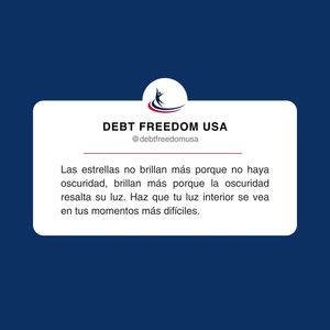 Image post by @debtfreedomusa on Instagram