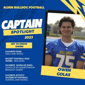 Image post by @alden_bulldog_football on Instagram