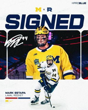 Image post by @umichhockey on Instagram