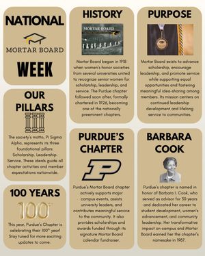Image post by @purduemortarboard on Instagram