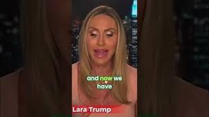Video post by @therightviewwithlaratrump on YouTube