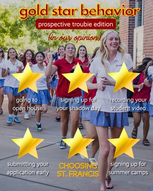 Image post by @sfhs_troubies on Instagram