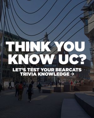 Image post by @uofcincy on Instagram