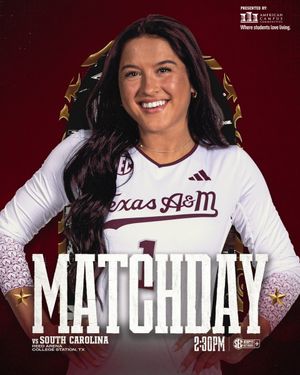 Image post by @aggievolleyball on Instagram
