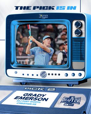 Image post by @RaysBaseball on Twitter