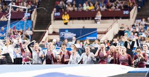 Image post by @ou_wgymnastics on Instagram