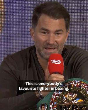 Image post by @matchroomboxing on Instagram
