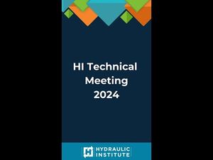Video post by @hydraulicinstitute on YouTube