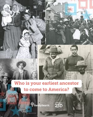 Image post by @familysearch on Instagram
